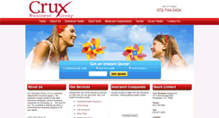 Desktop Screenshot of cruxbiz.com